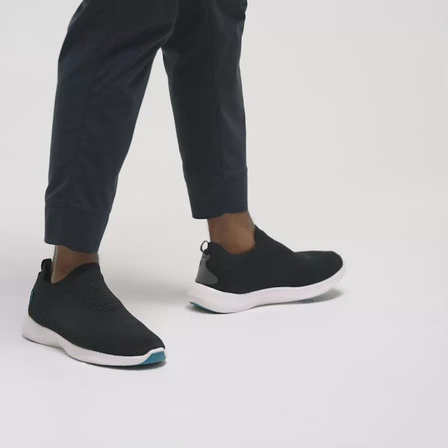 Chaussures Slip On Vessi Everyday Move Originals Homme Noir | JPVOE-2190