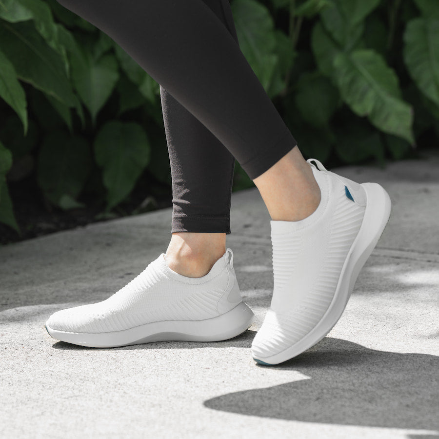 Chaussures Slip On Vessi Everyday Move Originals Femme Blanche | NZTVJ-1286